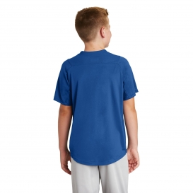 New Era YNEA221 Youth Diamond Era 2-Button Jersey - Royal