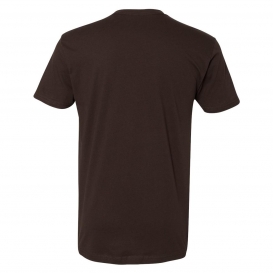 Next Level 3600 Cotton Short Sleeve Crew - Dark Chocolate