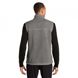 The North Face NF0A47FA Sweater Fleece Vest - TNF Medium Grey Heather