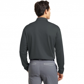 Nike 604940 Tall Long Sleeve Dri-FIT Stretch Tech Polo - Anthracite