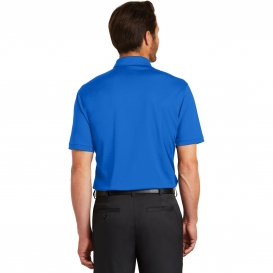 Nike 881655 Dri-FIT Colorblock Micro Pique Polo - Blue Sapphire/Black