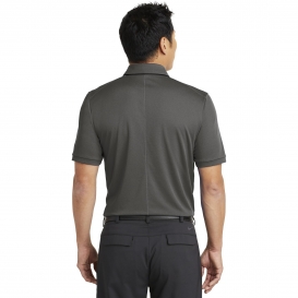 Nike NKAA1849 Dri-FIT Edge Tipped Polo - Anthracite/Black