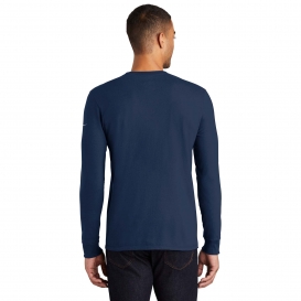 Nike NKBQ5232 Core Cotton Long Sleeve Tee - College Navy