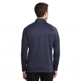 Nike NKAH6254 Therma-FIT 1/2-Zip Fleece - Midnight Navy/Midnight Navy