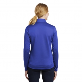 Nike NKAH6260 Ladies Therma-FIT Full-Zip Fleece - Game Royal