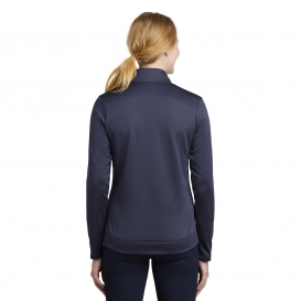 Nike NKAH6260 Ladies Therma-FIT Full-Zip Fleece - Midnight Navy