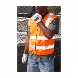 OK-1 Half Finger Lifters Gloves with Cotton Mesh Back