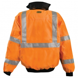 OccuNomix LUX-TJBJ Type R Class 3 Premium 4-In-1 Bomber Jacket - Orange ...