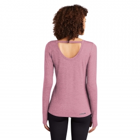 OGIO Endurance LOE340 Ladies Force Long Sleeve Tee - Lilac Heather