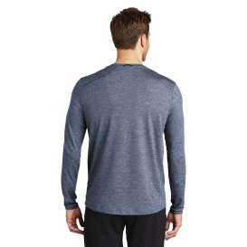 OGIO Endurance OE340 Force Long Sleeve Tee - Blue Indigo Heather