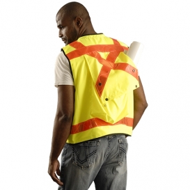 OK-1 TSV Type R Class 2 Premium Solid Pro-Style Surveyor - Yellow/Lime