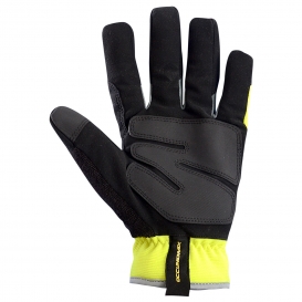 OK-1 W300 Waterproof Winter Touchscreen Work Gloves - Yellow/Lime