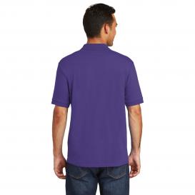 Port & Company KP55T Tall Core Blend Jersey Knit Polo - Purple