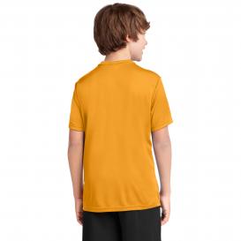 Port & Company PC380Y Youth Performance Tee - Gold