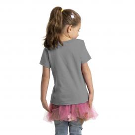 Port & Company PC450TD Toddler Fan Favorite Tee - Medium Grey
