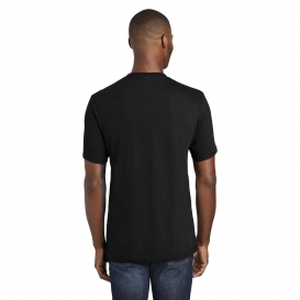 Port & Company PC455 Fan Favorite Blend Tee - Jet Black | Full Source