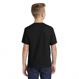 Port & Company PC455Y Youth Fan Favorite Blend Tee - Jet Black