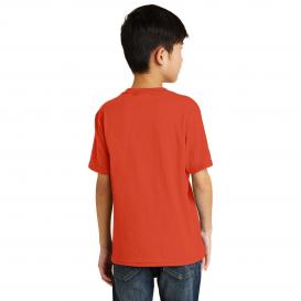 Port & Company PC55Y Youth Core Blend Tee - Orange