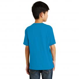 Port & Company PC55Y Youth Core Blend Tee - Sapphire