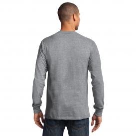 Port & Company PC61LST Tall Long Sleeve Essential T-Shirt - Athletic ...