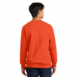 Port & Company PC850 Fan Favorite Fleece Crewneck Sweatshirt - Orange