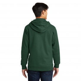 Port & Company PC850ZH Fan Favorite Fleece Full-Zip Hooded Sweatshirt - Forest Green