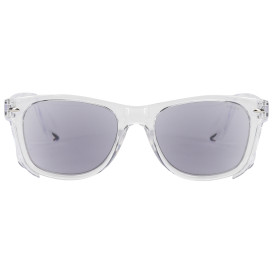 Bouton 250-170-0123T Commuter Auto Focus Readers Safety Glasses - Clear Frame - Tinted Anti-fog Lens