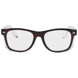 Bouton 250-170-8123 Commuter Auto Focus Readers Safety Glasses - Tortoise Shell Frame - Clear Anti-fog Lens