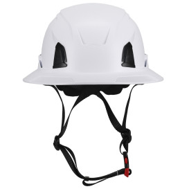 PIP 280-HP1491R-FB Traverse ANSI Type II Full Brim Safety Helmet - White