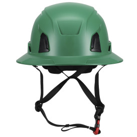 PIP 280-HP1491R-FB Traverse ANSI Type II Full Brim Safety Helmet - Dark Green