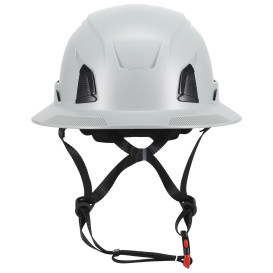 PIP 280-HP1491R-FB Traverse ANSI Type II Full Brim Safety Helmet - Gray
