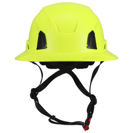 PIP 280-HP1491R-FB Traverse ANSI Type II Full Brim Safety Helmet - Hi-Vis Yellow