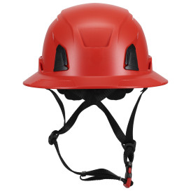 PIP 280-HP1491RM-FB Traverse ANSI Type II Full Brim Safety Helmet with Mips - Red