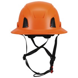 PIP 280-HP1491RV-FB Traverse ANSI Type II Full Brim Vented Safety Helmet - Orange