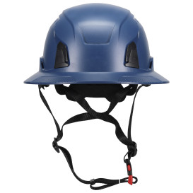 PIP 280-HP1491RV-FB Traverse ANSI Type II Full Brim Vented Safety Helmet - Navy
