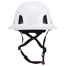PIP 280-HP1491RVM-FB Traverse ANSI Type II Vented Full Brim Safety Helmet with Mips - White