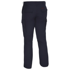 PIP 385MFRCP Bisley Dual-Certified AR/FR Ripstop Industrial Cargo Pants - Navy