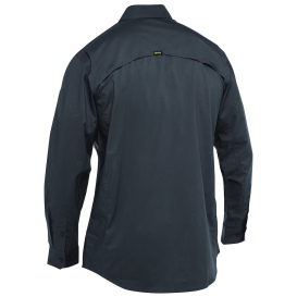 PIP 400M6490 Bisley Long Sleeve Ripstop Work Shirt with X-Airflow - Gray