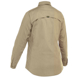 PIP 400W6490 Bisley Women\'s Long Sleeve Ripstop Work Shirt with X-Airflow - Tan