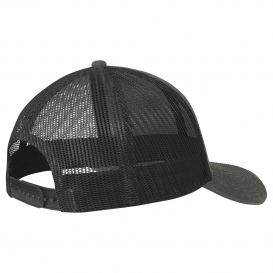 Port Authority C112 Snapback Trucker Cap - Grey Steel | Full Source