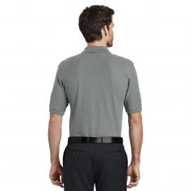 Port Authority K500ES Extended Size Silk Touch Polo - Cool Grey
