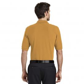 Port Authority K500ES Extended Size Silk Touch Polo - Gold
