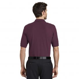 Port Authority K500ES Extended Size Silk Touch Polo - Maroon