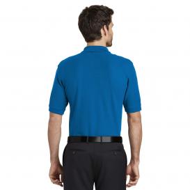 Port Authority K500ES Extended Size Silk Touch Polo - Strong Blue