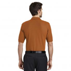 Port Authority K500ES Extended Size Silk Touch Polo - Texas Orange