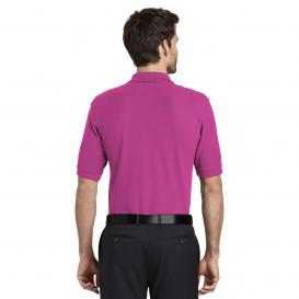 Port Authority K500ES Extended Size Silk Touch Polo - Tropical Pink