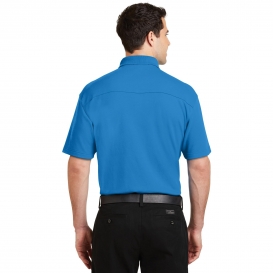 Port Authority K5200 Silk Touch Interlock Performance Polo - Brilliant Blue
