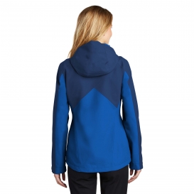 Port Authority L406 Ladies Tech Rain Jacket - Estate Blue/Cobalt Blue