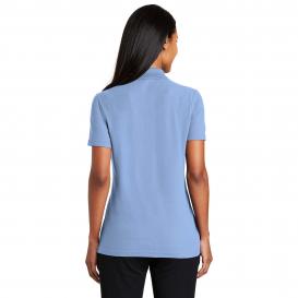 Port Authority L510 Ladies Stain-Resistant Polo - Light Blue