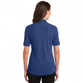 Port Authority L5200 Ladies Silk Touch Interlock Performance Polo - Royal